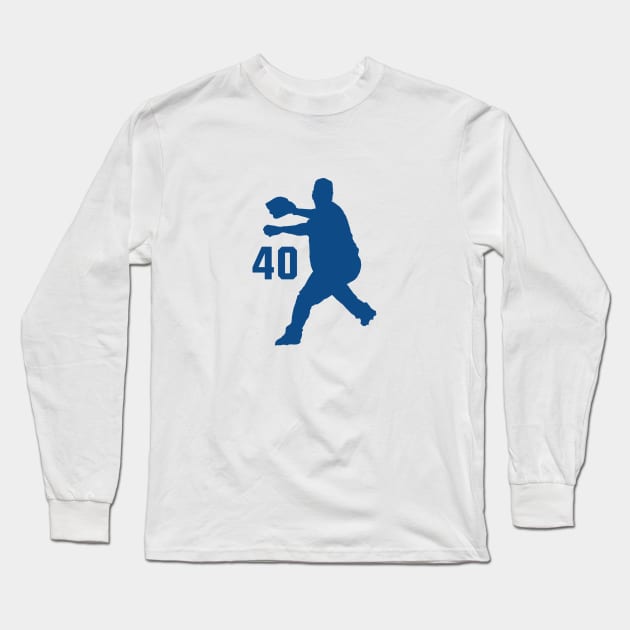 Bartolo (blue) Long Sleeve T-Shirt by Assertive Shirts